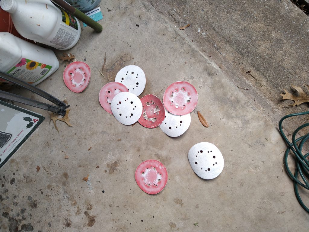 So many dead sanding discs